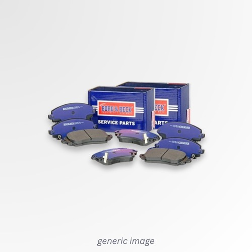 Front rear pads fits renault - front,