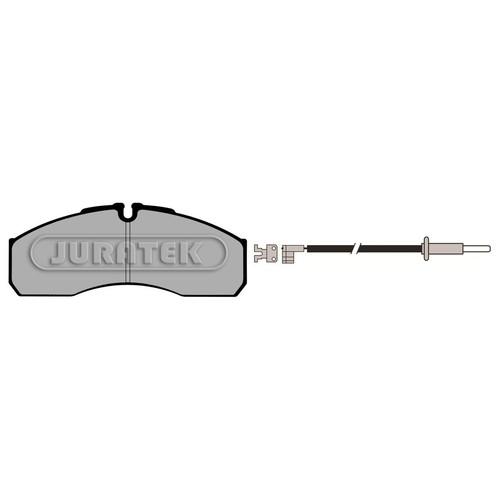 Front brake pads and - pads, wear