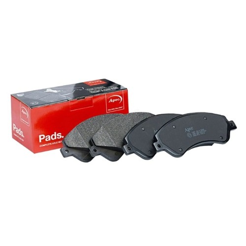 Rear brake pad set fits - rear,